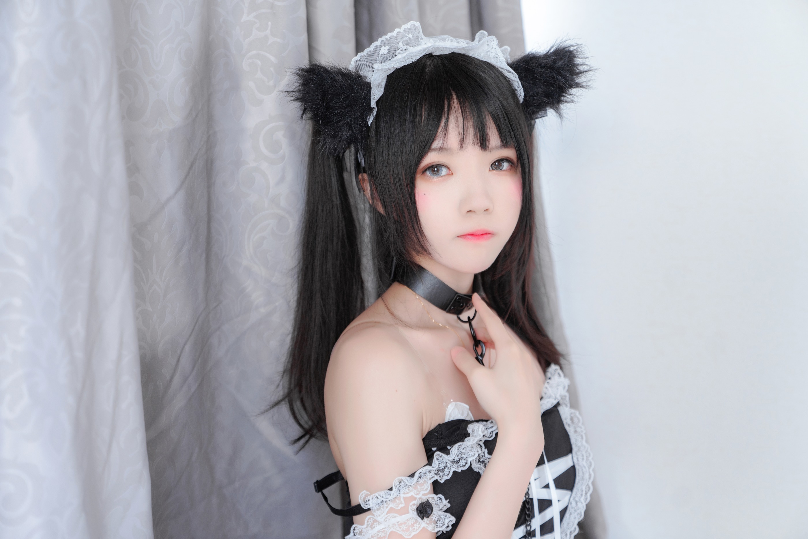 图片[1]-桜桃喵 – NO.054 黑猫 [79P]-XikXak